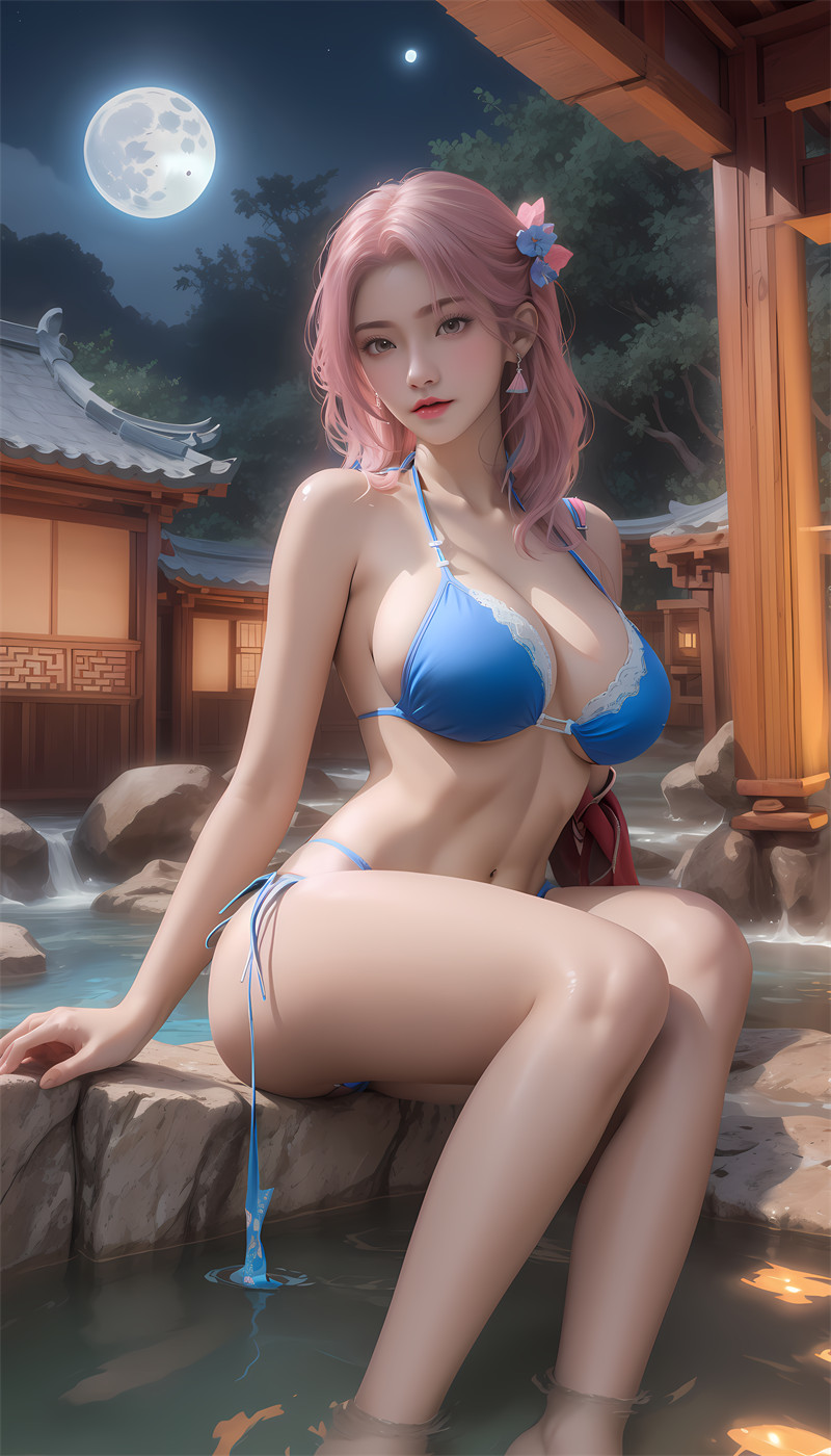 [第一百六十三期] [穿越火线] [云悠悠 · 系列十三] 蓝色内衣 [63P]-漫狐