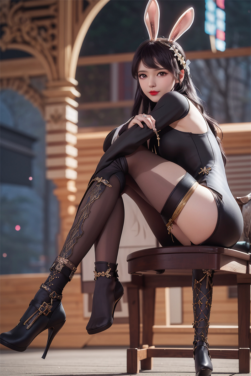 [第七百九十一期] [斗罗大陆] [江楠楠 · 系列四] 情趣兔女郎 [24P]-漫狐